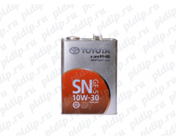 Масло моторное Toyota SN 10W-30, 4л 