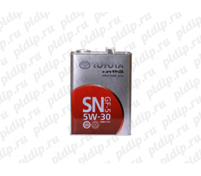 Купить Масло моторное Toyota SN 5W-30, 4л 