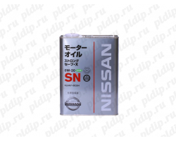 Масло моторное Nissan Strong Save X SN 0W20, 4л 