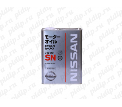 Купить Масло моторное Nissan Extra Save X SN 0W20, 4л 