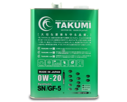 Takumi Hybrid 0W-20 SN/GF-5 4л 