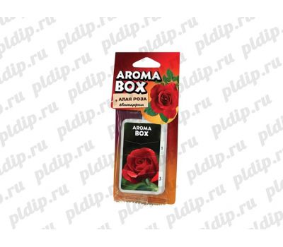Купить Ароматизатор подвесной Aroma-box Алая роза 