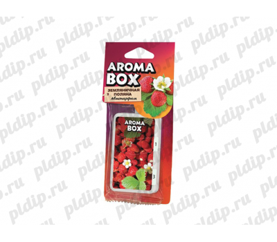 Купить Ароматизатор подвесной Aroma-box Земляничкая поляна 