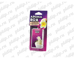 Ароматизатор подвесной Aroma-box Ванильное мороженое 