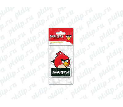 Купить Ароматизатор Angry Birds картонный подвесной RED Клубника 
