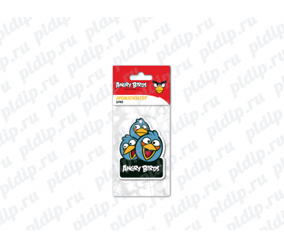 Купить Ароматизатор Angry Birds картонный подвесной BLUES Бриз 