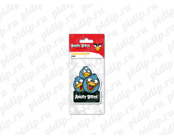 Ароматизатор Angry Birds картонный подвесной BLUES Бриз 