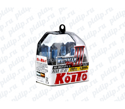 Купить Koito Whitebeam III H11 55 W = 100W 4000 K 