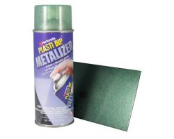Plasti Dip spray Green Metalizer жидкая резина зеленый металлик в аэрозоле  
